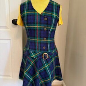 Authentic Vintage Schoolgirl Dress